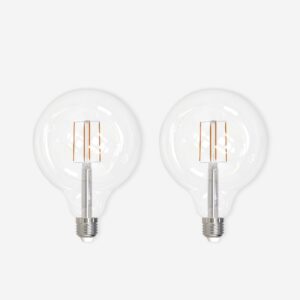 Alternative view of G40 LED Filament Bulb (Set of 2)