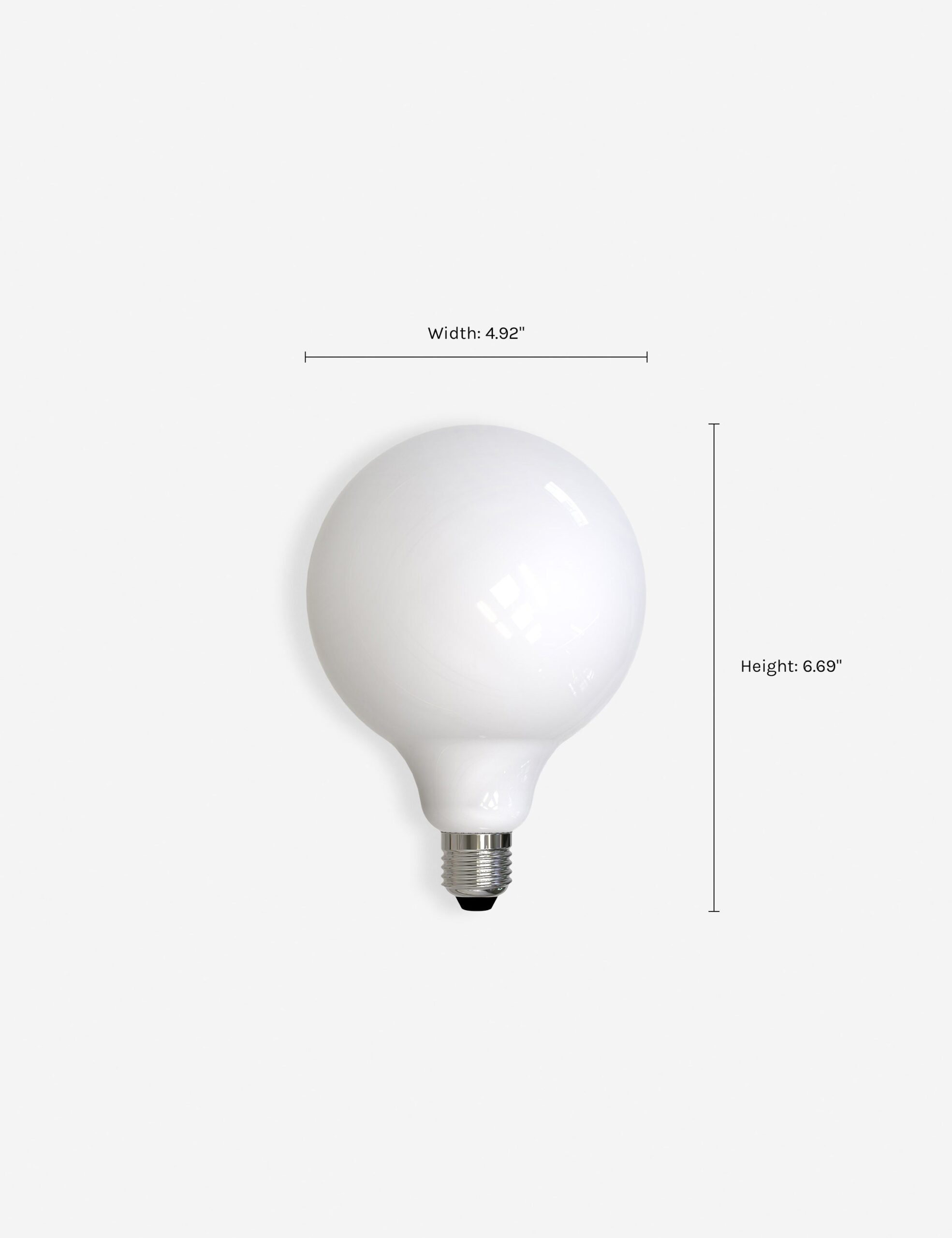 G40 LED Filament Bulb (Set of 2) - Image 6