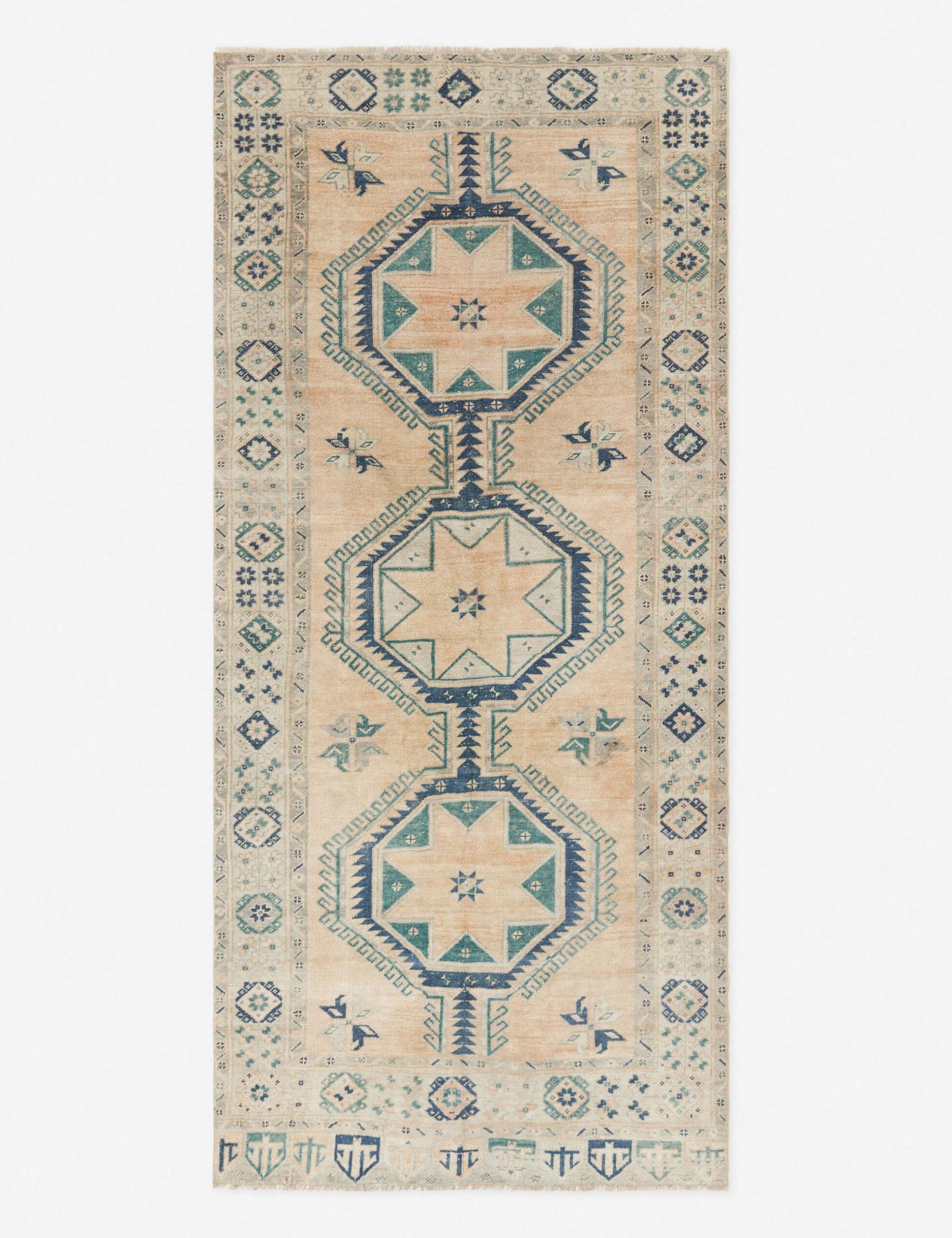 Shai Vintage Runner Rug, 4'6" x 10'3" - Image 4