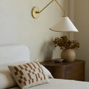 Mosaic Embroidered Pillow by Élan Byrd