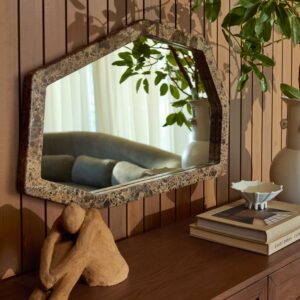 Marmori Marble Mirror by Sarah Sherman Samuel