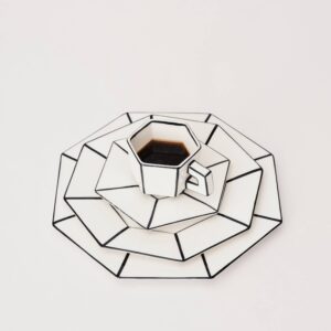 Alternative view of Carte Blanche Dinnerware (6-Piece Set) by Annebet Philips x Serax