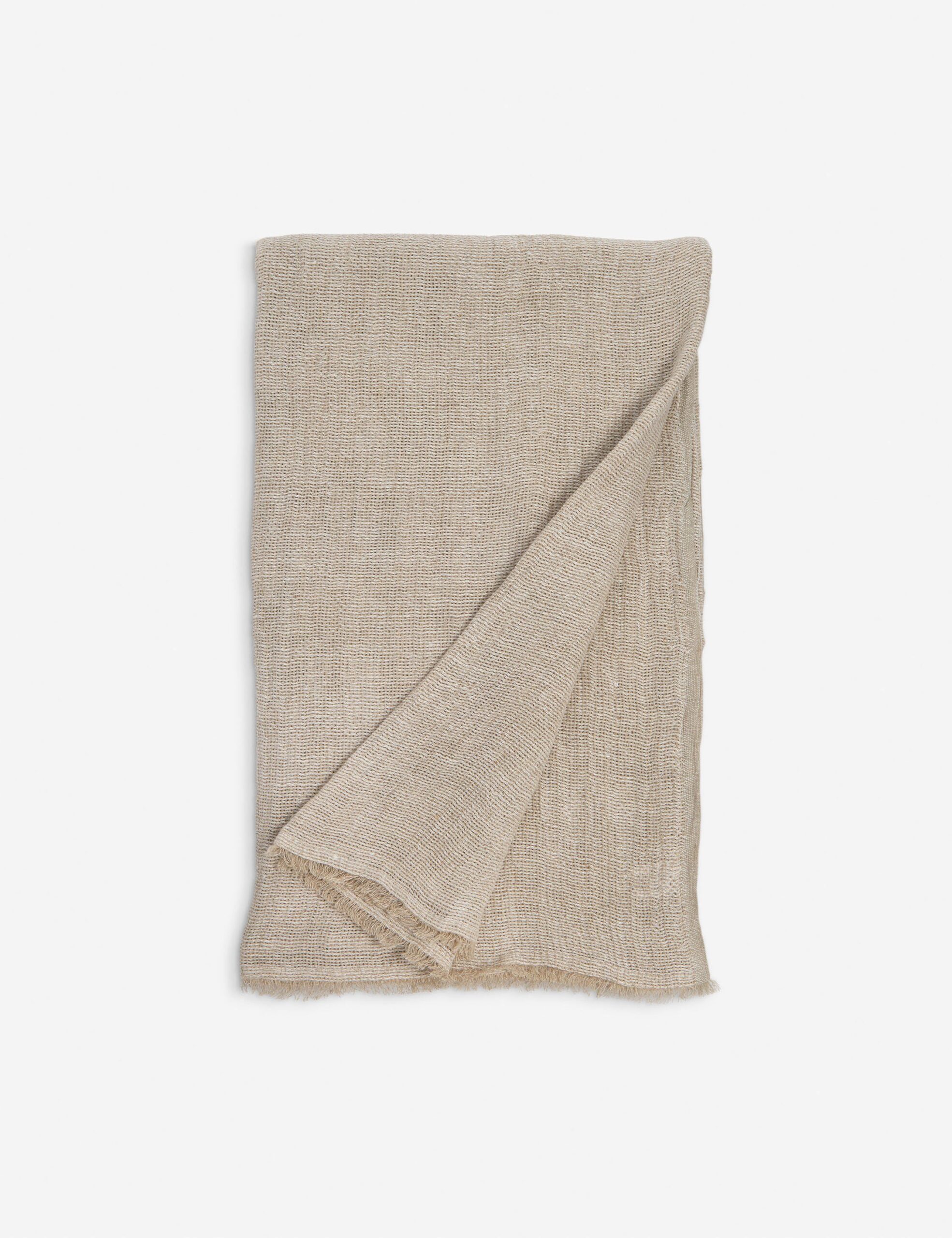 River Oversized Linen Throw by Pom Pom at Home - Image 3