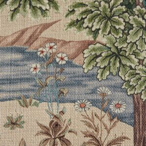Alternative view of The Brook Tapestry Viscose Fabric by Morris & Co.