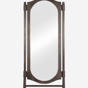 Alternative view of Elowyn Floor Mirror by Amber Lewis x Four Hands, Walnut